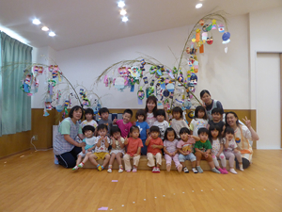 保護者様専用ページ：つばめ組7月の園写真