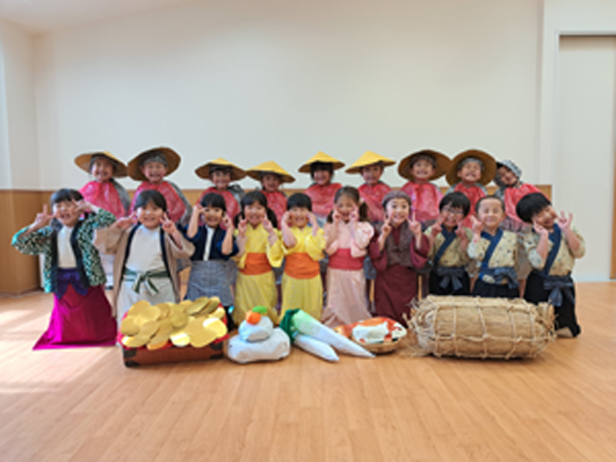 保護者様専用ページ：はと組2月の園写真