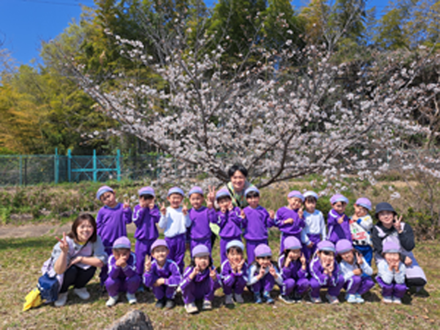 保護者様専用ページ：はと組の集合写真