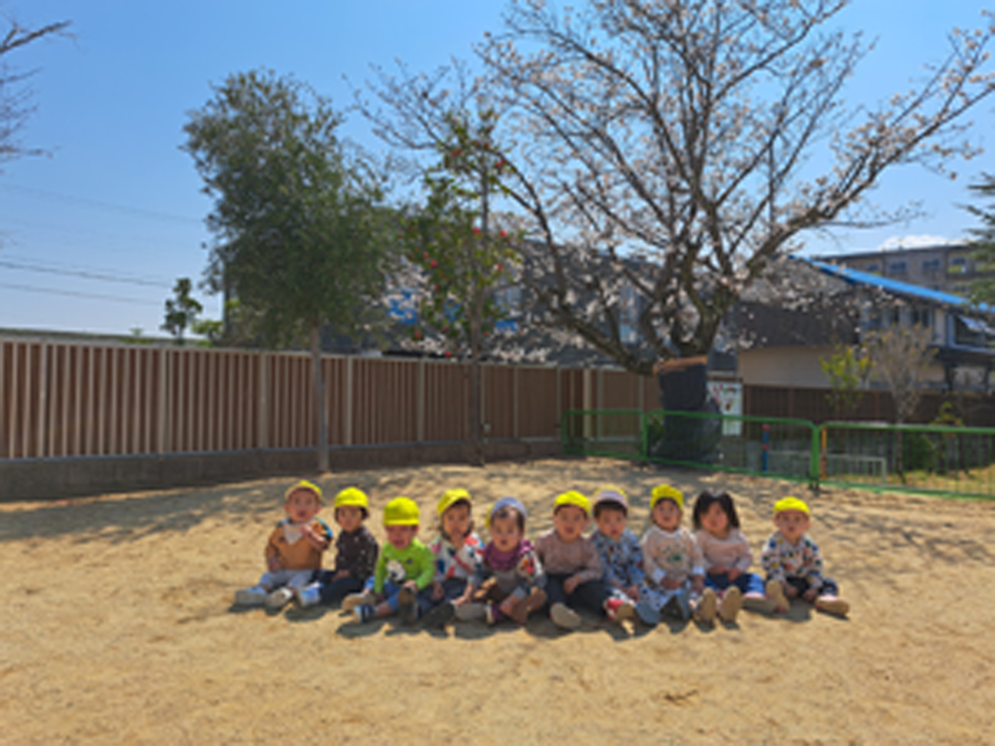 保護者様専用ページ：ひよこ組の集合写真