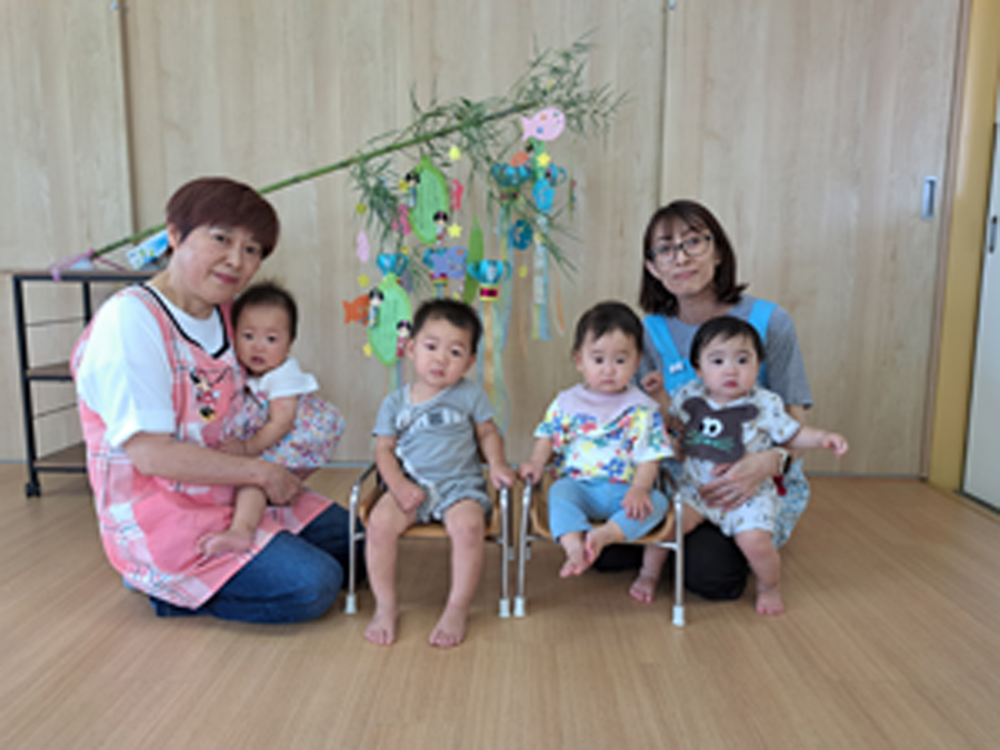 保護者様専用ページ：あひる組7月の園写真