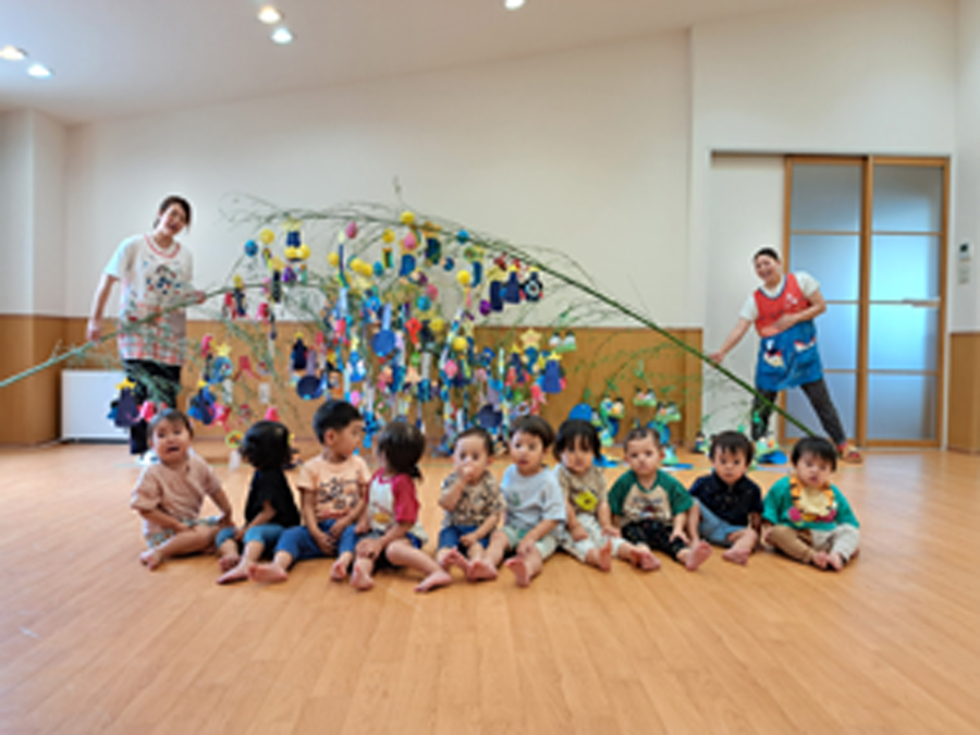 保護者様専用ページ：ひよこ組7月の園写真